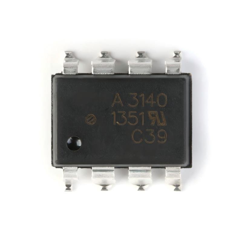 2(1) HCPL-3140-500E SMD-8 IGBT Gate Driver Optocoupler Chip - Image 1