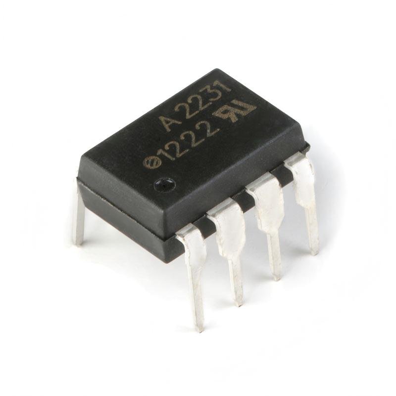 2(1) HCPL-2231-000E DIP-8 High CMR Wide Vcc Logic Gate Optocoupler Chip - Image 1