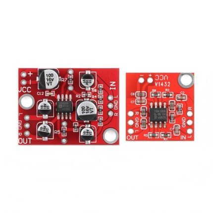 TDA1308/AD828 Class AB Stereo Headphone Driver Module Pre-amplifier Audio Amplifier Module
