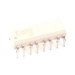 Through-hole TLP521-4(GB) DIP-16 four optocoupler chip / transistor output