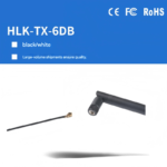 High-gain 2.4G omnidirectional WiFi antenna with high gain greater than 5dB and connecting cable. - Image 2