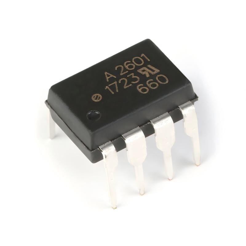 2(1) HCPL-2601-000E DIP-8 High CMR High-Speed TTL-Compatible Optocoupler Chip - Image 1