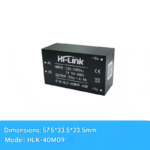 ACDC isolated step-down regulated switching power supply module 220V to 9V 2600mA 40W Gallium Nitride (GaN40M09) - Image 2