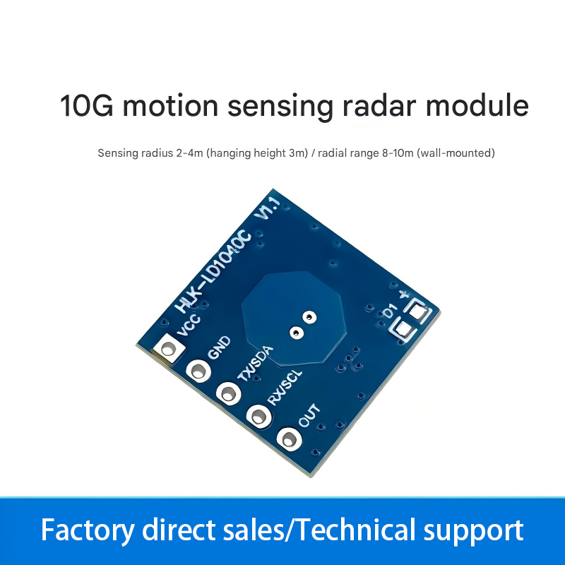 2(1)(1)(1) 10G Radar Sensing Module LD1040C Low-Power Micro-Motion Intelligent Perception Sensor - Image 1