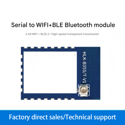 B35T Serial to WiFi + BLE 5.2 Bluetooth Module Dual-Mode Low-Power Wireless Serial Transparent Transmission