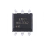 Through-hole MOC3062 DIP-6 triac output optocoupler chip
