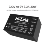 220V to 9V 3.3A 30W AC-DC isolated regulated power supply module 30M09C with built-in EMC circuit and certified. - Image 3