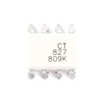 CT827(SL)(T1) SOP-8 Phototransistor Output Optocoupler Chip