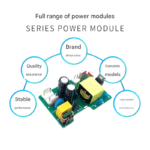 AC-DC isolated voltage regulator module, 220V to 5V, 12V, 124V, with built-in EMC circuit (30M05Z). - Image 2