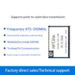 L08 IoT Remote Wireless Data Transmission Module: Long-distance Narrowband TurMass Communication Transmitter and Receiver