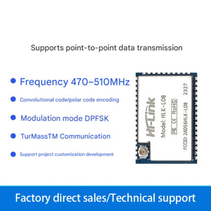 L08 IoT Remote Wireless Data Transmission Module: Long-distance Narrowband TurMass Communication Transmitter and Receiver