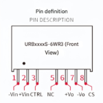 DC-DC Isolated Power Supply Module URB2405S-6WR3 URB2424S/03S/09S/12S/15S-6WR3 - Image 2