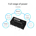DC-DC isolated power supply module 5V to 5V 400mA 2W, short circuit protection 2D0505AH - Image 3