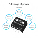 DC-DC 5V to 24V isolated step-down power supply module HLK-B0524S-1WR3 - Image 3