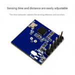 5.8g radar sensing module, human motion sensor, distance and time adjustable, host computer LD016 - Image 3