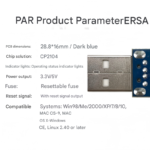 CH340 USB to TTL serial port mini-board module, UART serial port upgrade STC downloader, flashing cable - Image 3
