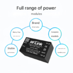 ACDC 220V to 5V, 12V, 15V, 24V isolation voltage regulator module 3M05C with built-in EMC circuit. - Image 2