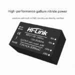 ACDC isolated gallium nitride power module, 220V to 12V/15V regulated switch with built-in EMC circuit, 50M12C. - Image 2