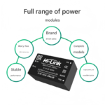220V to 5V, 12V, 15V, 24V isolated regulated single-output AC to DC power supply module 3M05B - Image 2