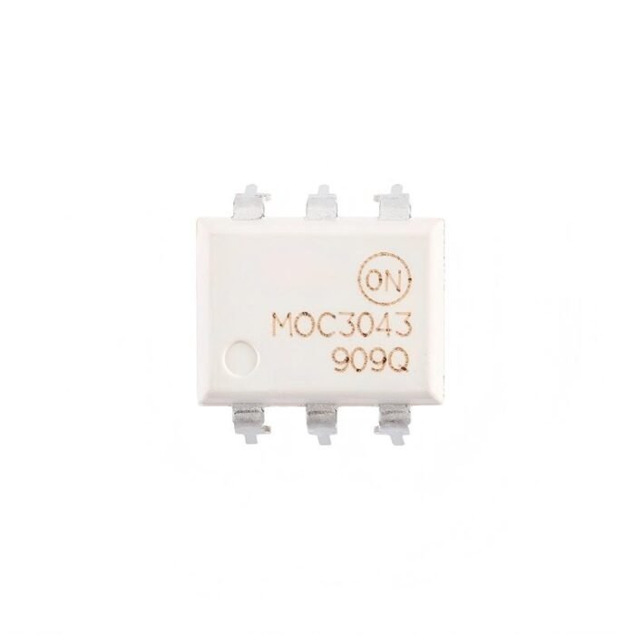 MOC3043M DIP-6 Optocoupler Chip, Triac Output with Three-Terminal Bidirectional Control