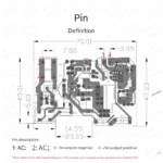 ACDC Isolated Power Supply Module 22W/24W Series: 220V to 5V, 12V, 24V Regulated Output - Image 3