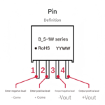 DCDC-B0505S-1WR2 DC Isolated Power Supply Module 3.3V/5V/9V/12V/15V/24V - Image 3