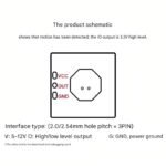 X-band 10g radar sensing module LD1040 low-power micro-motion intelligent sensing sensor - Image 4