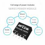 B2405M-3WR3 DC-DC isolated power supply module, 24V to 3.3V, 9V, 12V, 5V, 24V unregulated output. - Image 3