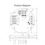 79G millimeter-wave liquid level detection sensor LD8001 radar module non-contact high-precision ranging - Image 4