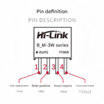 B1205M-3WR3/DCDC isolated power supply module, 12V to 3.3V, 9V, 12V, 5V, 24V unregulated output. - Image 3