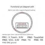ZW101 low-power capacitive semiconductor fingerprint sensor module for finger detection - Image 4