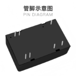 24V to 5V DC power supply module, DC-DC isolated regulated output with short-circuit protection, URB2405ZP-6WR3 - Image 4