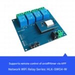 Four-channel remote network control WiFi relay SW04-W mobile phone switch module 250VAC 10A - Image 4