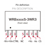 DC-DC isolated power supply module WRB1205S-3WR3 WRB1203S/09S/12S/15S/24S-3WR3 - Image 3
