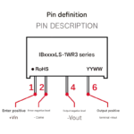 DC-DC isolated regulated single-output power supply module IB1205LS-1WR3 - Image 4