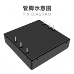 DC-DC 24V to 5V DC isolated power supply module URB2405LMD-40WR3 - Image 3