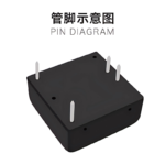 DCDC-regulated isolated DC power supply module URB2405YMD-5WR3 - Image 4