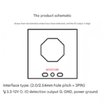 10g Micro Radar Sensing Module Low Power Micro Motion Intelligent Sensing Sensor LD1020 - Image 4