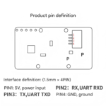 LD2452 24G Multi-Target Human Positioning and Tracking Radar Module - One Transmitter, Two Receivers, Wall-Mounted Installation - Image 4
