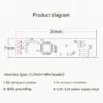 LD2453 24G Human Movement Tracking Radar Module: One Transmitter, Two Receivers, Multi-Target Tracking - Image 4