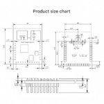 60G millimeter-wave radar multi-target human presence sensing LD6003B high-precision serial communication - Image 4