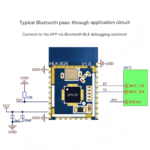 b26 low-power BLE5.3 wireless Bluetooth module UART passthrough master-slave integrated - Image 4