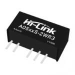 DC-DC isolated power supply module with continuous short-circuit protection A0505S-2WR3 - Image 4