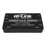 DC-DC power supply module with wide voltage single-channel regulated output DC step-down URB2412LD-20WR3 - Image 5