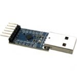 CH340 USB to TTL serial port mini-board module, UART serial port upgrade STC downloader, flashing cable - Image 5