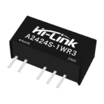 DC-DC isolated power supply module with continuous short-circuit protection A2424S-1WR3 - Image 5