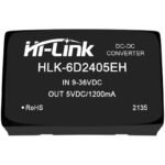 24V to 5V DC power supply module, DC-DC isolated regulated output with short-circuit protection, URB2405ZP-6WR3 - Image 5