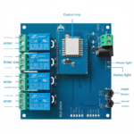 Four-channel remote network control WiFi relay SW04-W mobile phone switch module 250VAC 10A - Image 5