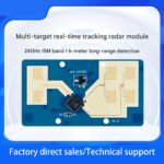 LD2452 24G Multi-Target Human Positioning and Tracking Radar Module - One Transmitter, Two Receivers, Wall-Mounted Installation
