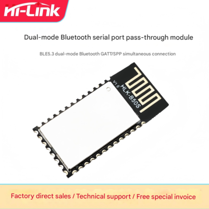 BLE5.3 wireless serial port pass-through B50S Bluetooth dual-mode master-slave integrated low-power serial communication